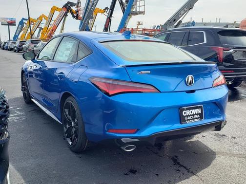 Double Apex Blue Pearl 2026 Acura Integra FWD A-Spec with Technology