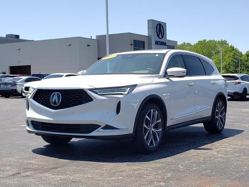 Platinum White Pearl 2023 Acura MDX Technology Package