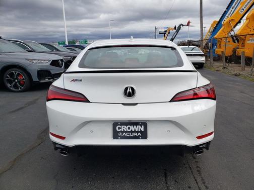 Platinum White Pearl 2026 Acura Integra FWD A-Spec with Technology