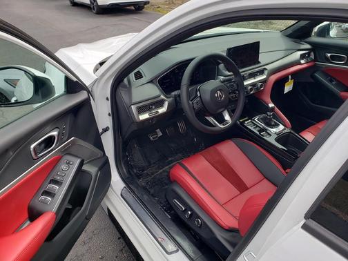 Platinum White Pearl 2026 Acura Integra FWD A-Spec with Technology
