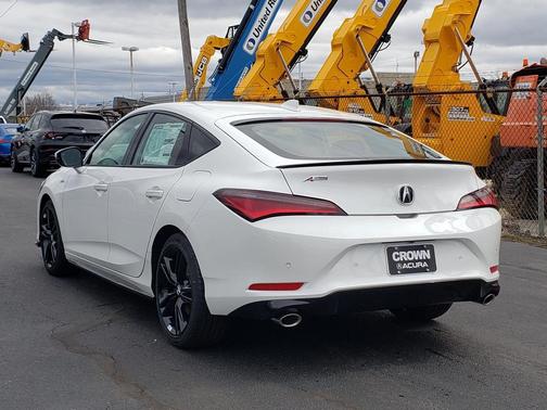 Platinum White Pearl 2026 Acura Integra FWD A-Spec with Technology