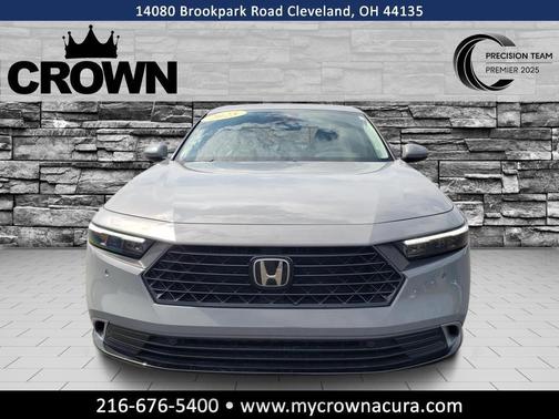 Urban Gray Pearl 2025 Honda Accord Hybrid EX-L