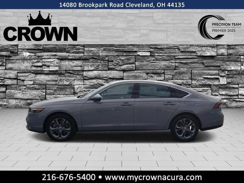 Urban Gray Pearl 2025 Honda Accord Hybrid EX-L