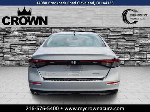 Urban Gray Pearl 2025 Honda Accord Hybrid EX-L