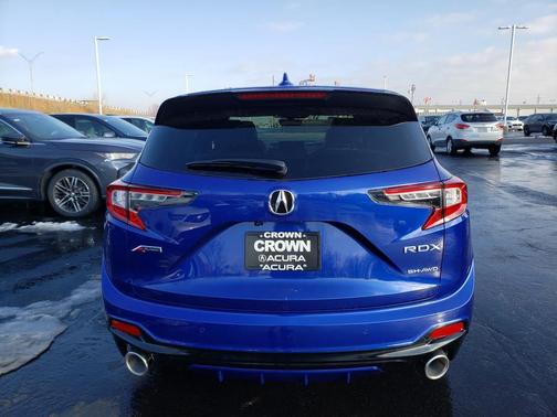 Apex Blue Pearl 2026 Acura RDX A-Spec Advance Package