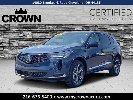 Canyon River Blue Met 2026 Acura RDX Technology Package