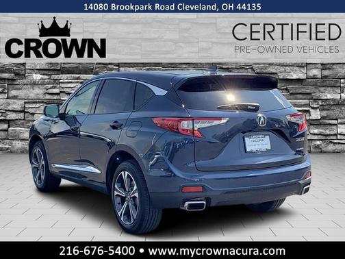 Canyon River Blue Met 2026 Acura RDX Technology Package
