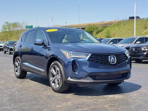 Canyon River Blue Met 2026 Acura RDX Technology Package