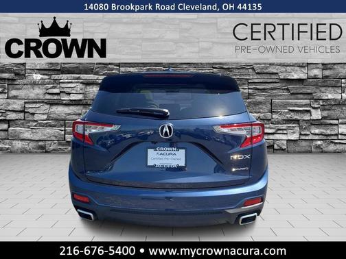 Canyon River Blue Met 2026 Acura RDX Technology Package