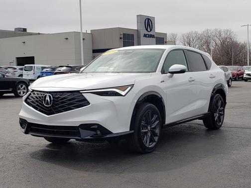 Platinum White Pearl 2025 Acura ADX A-Spec