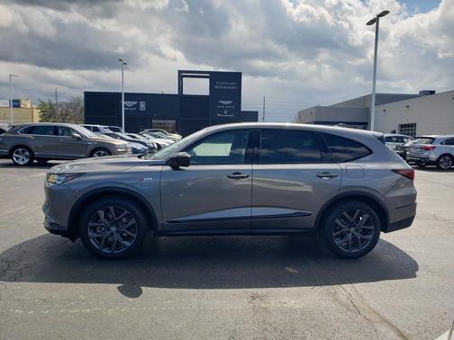 Liquid Carbon Metallic 2023 Acura MDX A-SPEC