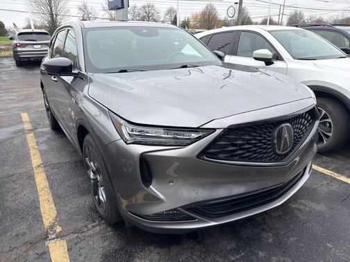 Liquid Carbon Metallic 2023 Acura MDX A-SPEC