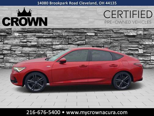 Performance Red Pearl 2023 Acura Integra A-SPEC