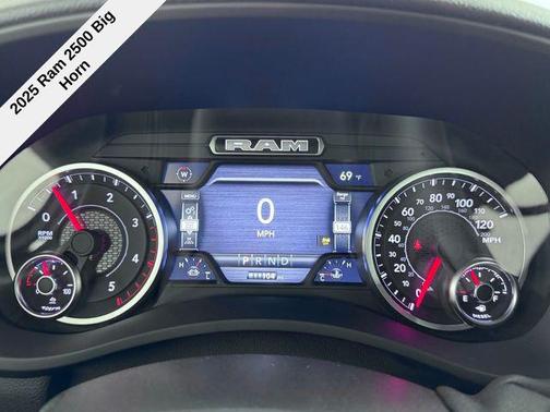 2025 RAM 2500 Big Horn Crew Cab 4x4 6'4' Box