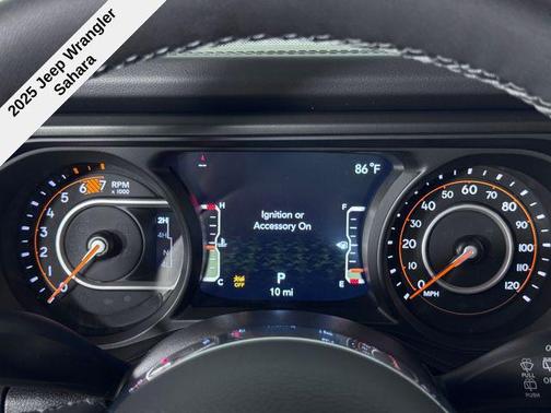 2025 Jeep Wrangler 4-Door Sahara 4x4