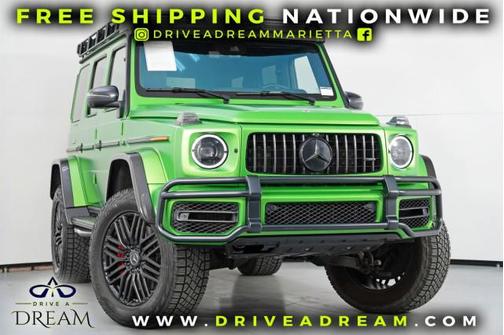 MANUFAKTUR Green Hell magno 2023 Mercedes-Benz AMG G 63 AMG G 63 4x4 Squared w/ AMG Night Package