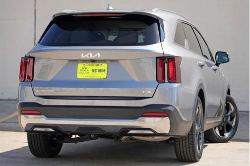 Steel Gray 2025 Kia Sorento Hybrid EX