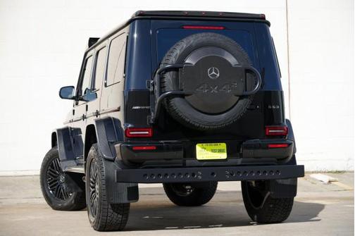 Black 2022 Mercedes-Benz AMG G 63 AMG G 63 4x4 Squared w/ AMG Night Package