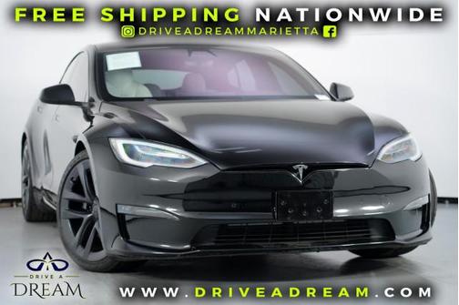 Solid Black 2021 Tesla Model S Plaid