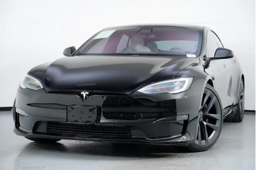 Solid Black 2021 Tesla Model S Plaid