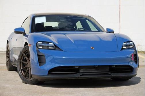 Neptune Blue 2023 Porsche Taycan w/ Premium Package