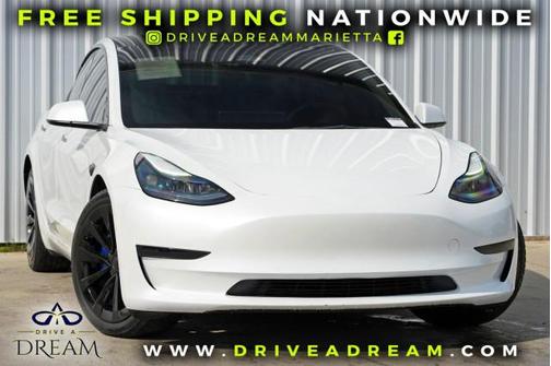 Pearl White Multi-Coat 2022 Tesla Model 3 Standard Range