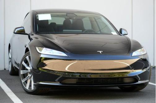 Solid Black 2024 Tesla Model 3 Standard Range