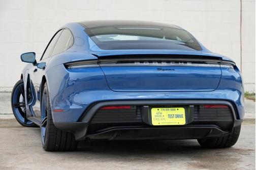 Neptune Blue 2021 Porsche Taycan w/ Premium Package