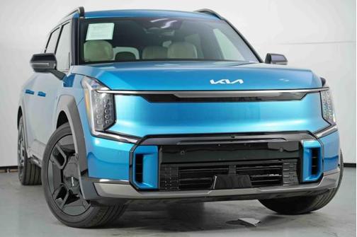 Ocean Blue 2025 Kia EV9 GT-Line