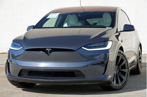 Midnight Silver Metallic 2022 Tesla Model X Dual Motor All-Wheel Drive