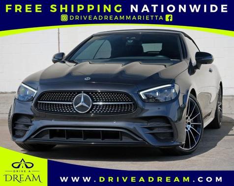 Graphite Grey Metallic 2023 Mercedes-Benz E-Class E 450 w/ AMG Line & Night Packages
