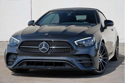 Graphite Grey Metallic 2023 Mercedes-Benz E-Class E 450 w/ AMG Line & Night Packages
