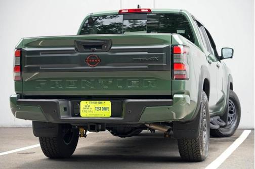 Tactical Green Metallic 2025 Nissan Frontier PRO-4X