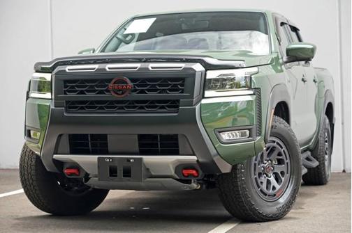 Tactical Green Metallic 2025 Nissan Frontier PRO-4X