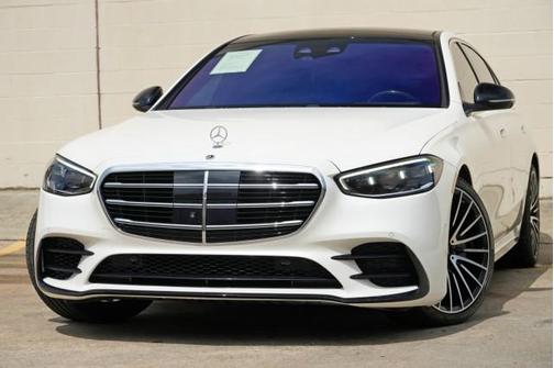 designo Diamond White 2021 Mercedes-Benz S-Class 4MATIC