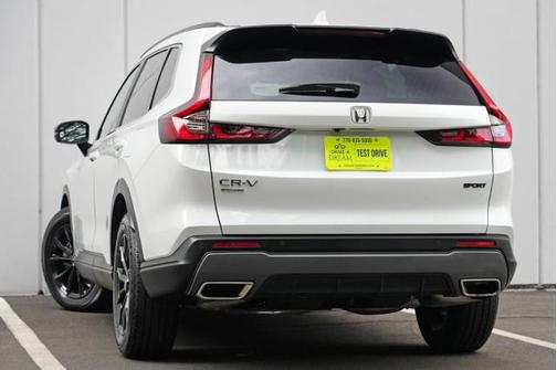 Platinum White Pearl 2024 Honda CR-V Hybrid Sport AWD