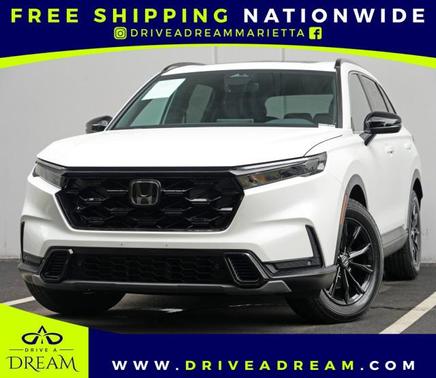 Platinum White Pearl 2024 Honda CR-V Hybrid Sport AWD