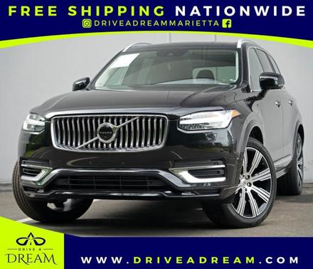 Onyx Black Metallic 2020 Volvo XC90 Hybrid T8 Inscription 6 Passenger