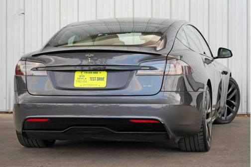 Midnight Silver Metallic 2021 Tesla Model S Plaid