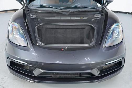 Jet Black Metallic 2021 Porsche 718 Boxster GTS 4.0