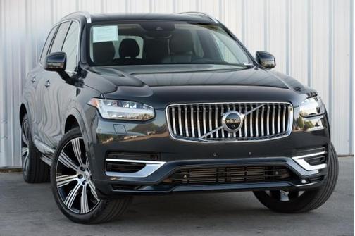 Savile Grey Metallic 2021 Volvo XC90 Recharge Plug-In Hybrid T8 Inscription 6 Passenger