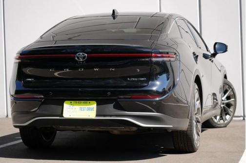 Black 2023 Toyota Crown Limited