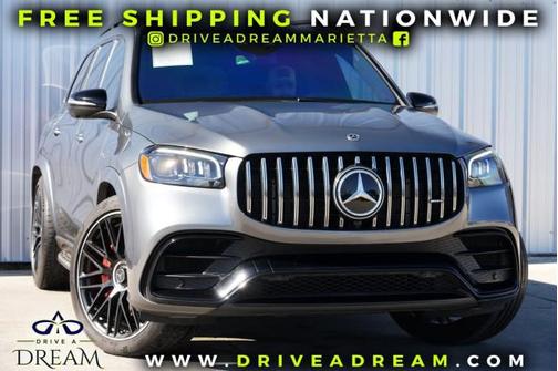 Selenite Grey Metallic 2021 Mercedes-Benz AMG GLS 63 Base