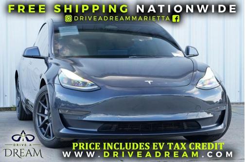 2022 Tesla Model 3 Standard Range