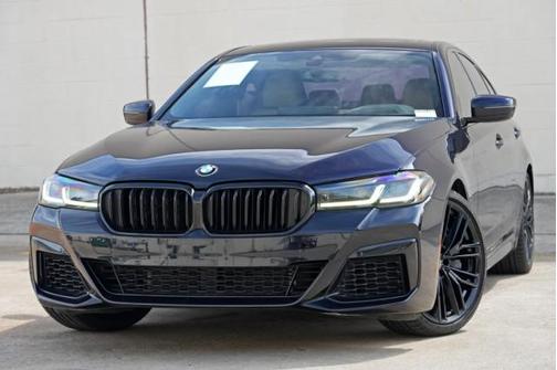 Carbon Black Metallic 2021 BMW 540 540i w/ M Sport & Premium Package