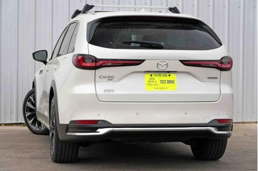 Rhodium White Premium 2025 Mazda CX-90 PHEV Premium Plus