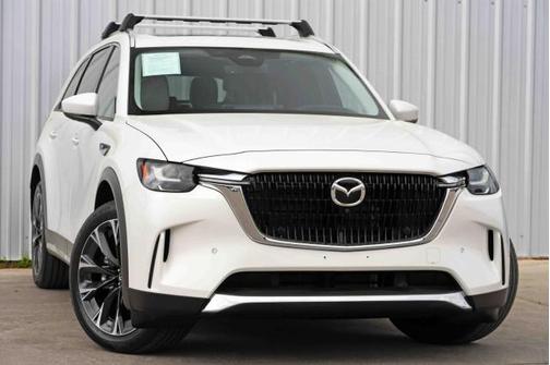 Rhodium White Premium 2025 Mazda CX-90 PHEV Premium Plus