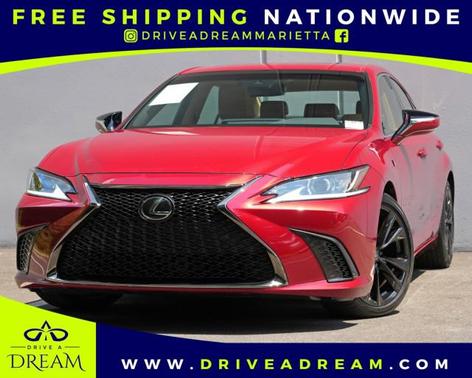 Matador Red Mica 2025 Lexus ES 300h F SPORT Design