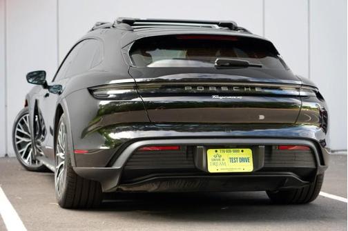 Black 2023 Porsche Taycan 4