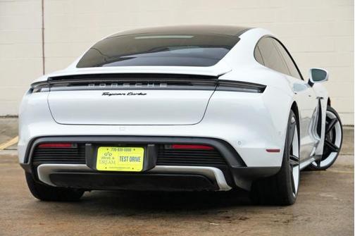 Carrara White Metallic 2020 Porsche Taycan Turbo w/ Premium Package